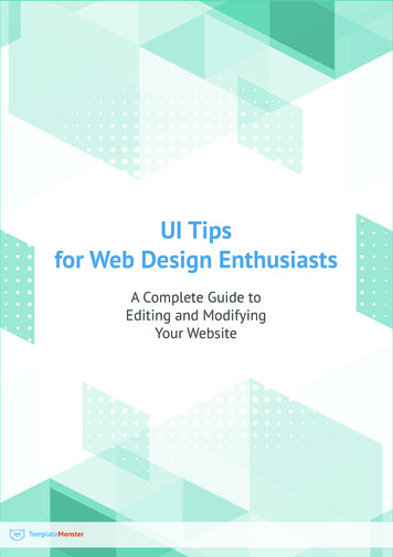 UI Tips For Web Design Enthusiasts - Templatemonster 