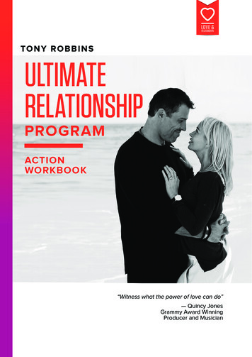 ULTIMATE RELATIONSHIP - Tony Robbins