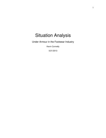 Under Armour - Situation Analysis - Weebly