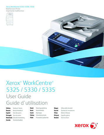 Xerox WorkCentre 5325 / 5330 / 5335