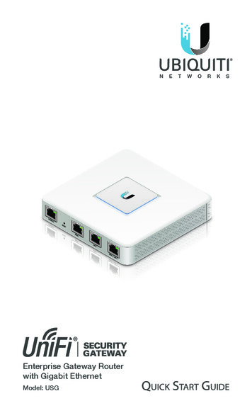 Enterprise Gateway Router With Gigabit Ethernet
