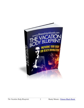 The Vacation Body Blueprint - Fitness Black Book