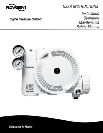 Digital Positioner 3200MD Operation 3200MD Digital .