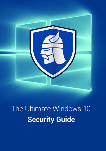 Windows 10 Security Guide - Heimdal Security