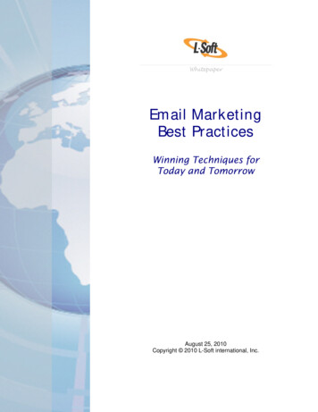 Email Marketing Best Practices - LISTSERV Email List .