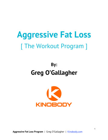 Aggressive Fat Loss
