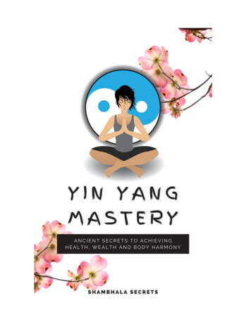 Yang Mastery - Welcome To Shambhala Secrets