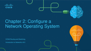Chapter 2: Configure A Network Operating System - CNL