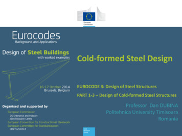 Cold-formed Steel Design - Europa