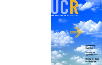 The Magazine Of UC Riverside