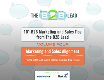101 B2B Marketing And Sales Tips From The B2B Lead - AdIndex