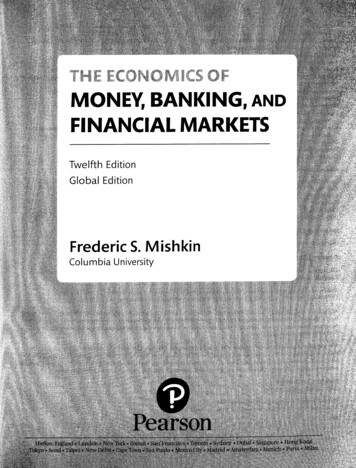 1 MONEY, BANKING, AND FINANCIAL MARKETS Twelfth 