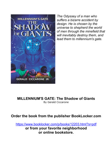 MILLENNIUM'S GATE: The Shadow Of Giants