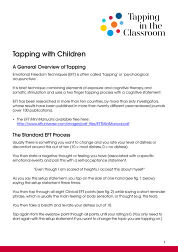 Tapping With Children - Evidence Based EFT