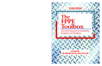 SECOND EDITION The FPPE Toolbox - Hcmarketplace 