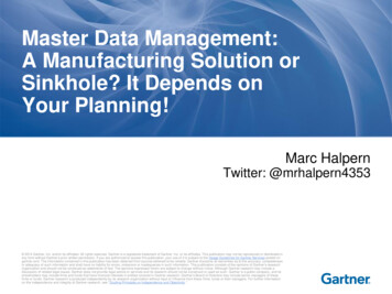 Halpern Master Data Management - PDT Europe