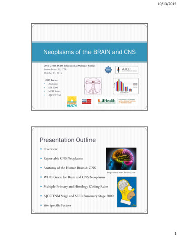 Neoplasms Of The BRAIN And CNS - Miami