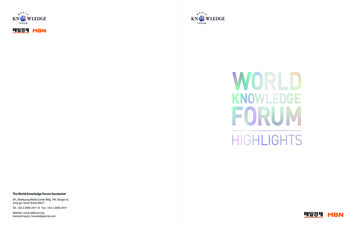 The World Knowledge Forum Secretariat - 세계지식포럼