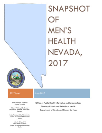 Snapshot Of Men’s Health - Nevada