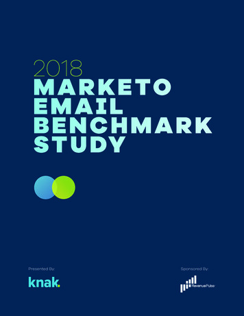 2018 MARKETO EMAIL BENCHMARK STUDY - Knak