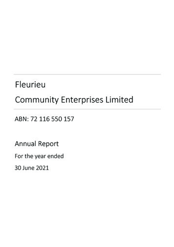 Fleurieu Community Enterprises Limited - Bendigo Bank