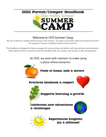 Welcome To OVS Summer Camp