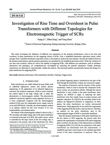 Investigation Of Rise Time And Overshoot In Pulse .