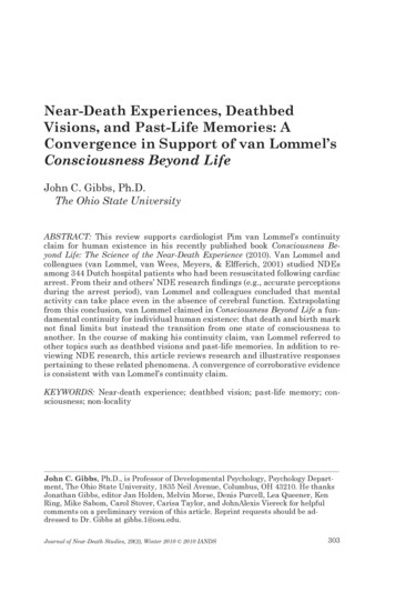 Near-Death Experiences, Deathbed Visions, And Past-Life .