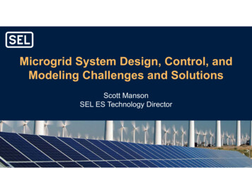 Microgrid System Design, Control, And . - IEEE Region 5