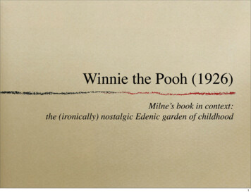 Winnie The Pooh (1926) - UniBg