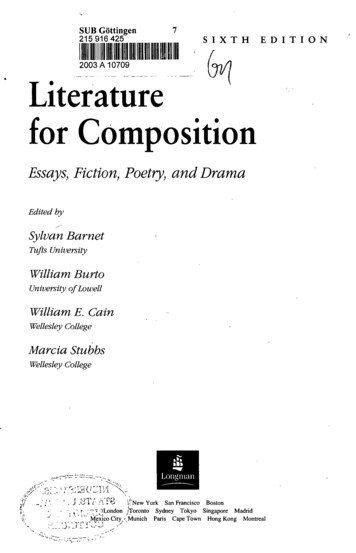 Literature For Composition - GBV