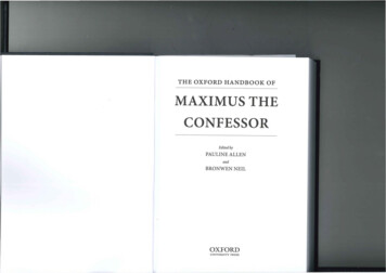 MAXIMUSTHE CONFESSOR - CORE