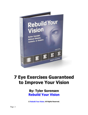 7 Eye Exercises Guaranteed To Improve Your Vision