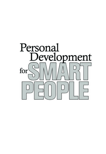 Personal Development SMART