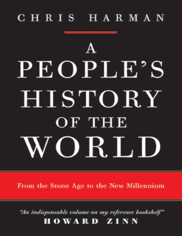 A PEOPLE’S HISTORY OF THE WORLD - Libcom 