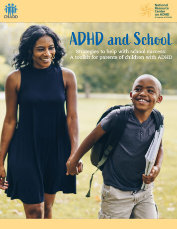 ADHD And School - CHADD