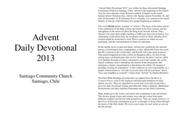 Advent Daily Devotional 2013 - Santiagochurch 