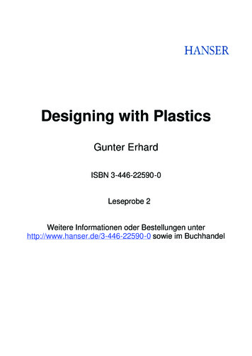 Designing With Plastics