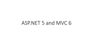 ASP 5 And MVC 6 - Sddconf 