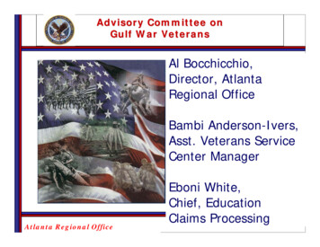 Al Bocchicchio, Director, Atlanta Regional Office A . - Va.gov