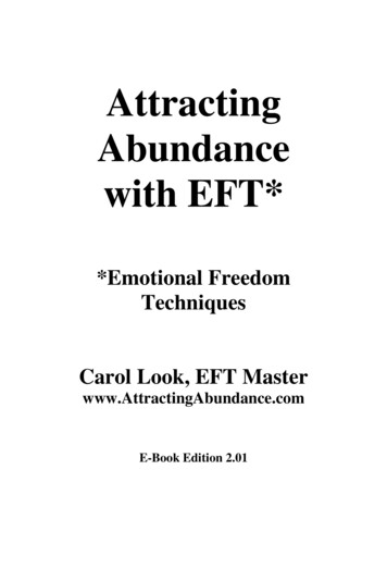 Attracting Abundance With EFT - Malduanecoach 