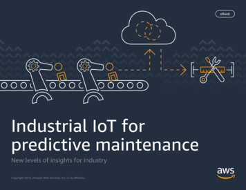 Industrial IoT For Predictive Maintenance
