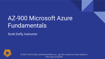 Fundamentals AZ-900 Microsoft Azure - Framework