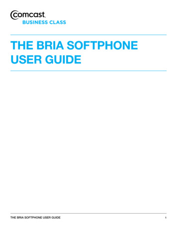 The Bria SofTphone USer Guide - Manuals.plus