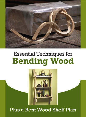 Essential Techniques For Bending Wood