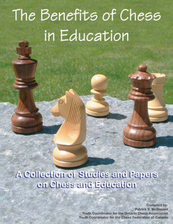 The Benefits Of Chess In Education