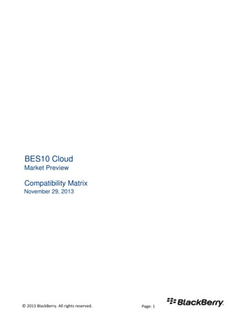 BES10 Cloud - BlackBerry