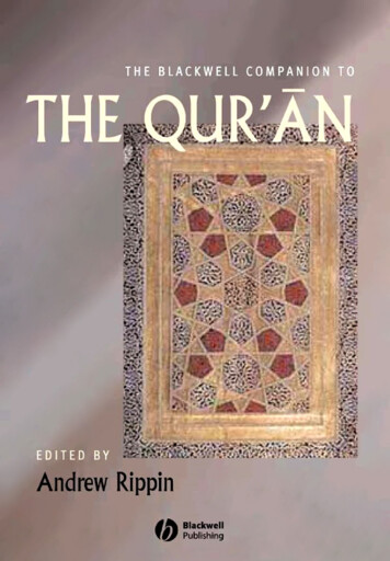 Blackwell Companion To The Quran - IslamicBlessings 