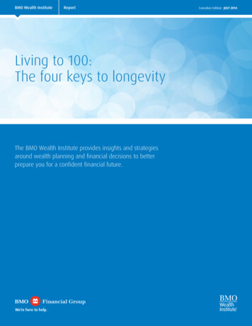 Living To 100: The Four Keys To Longevity - BMO