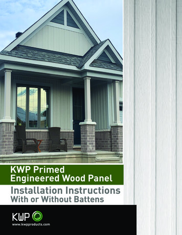 KWP Primed Engineered Wood Panel - KWP Siding Products